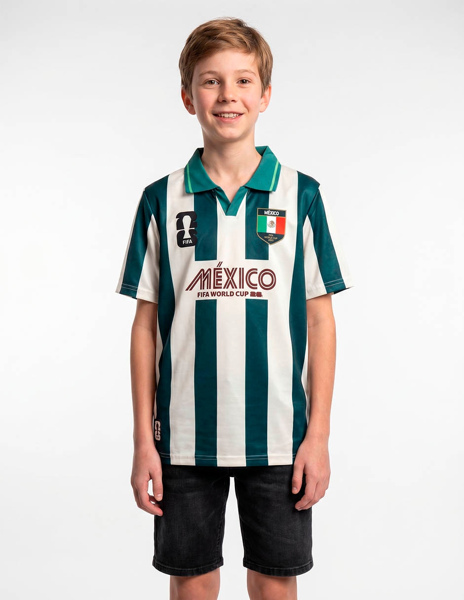 Playera México manga corta para niño Playera México manga corta para niño