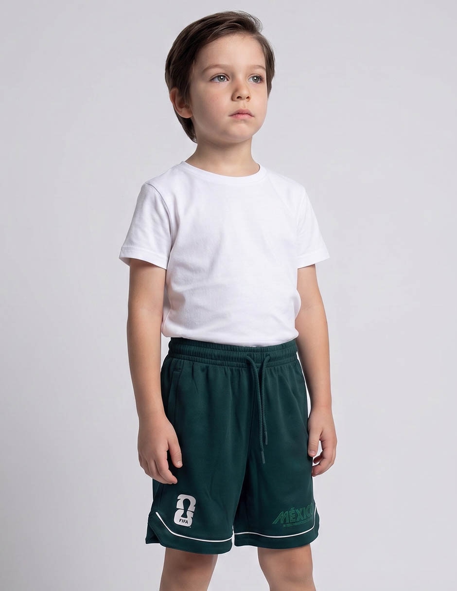 Bermuda World Cup 2026 México para niño Bermuda World Cup 2026 México para niño