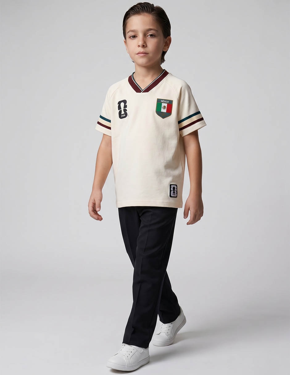 Playera FIFA FIFA México manga corta para niño
