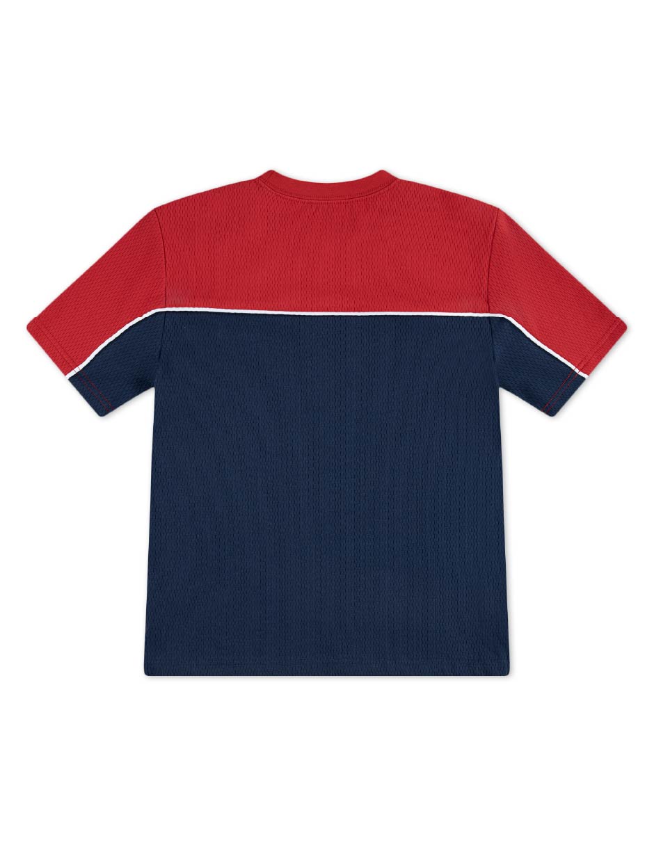 Playera manga corta para niño