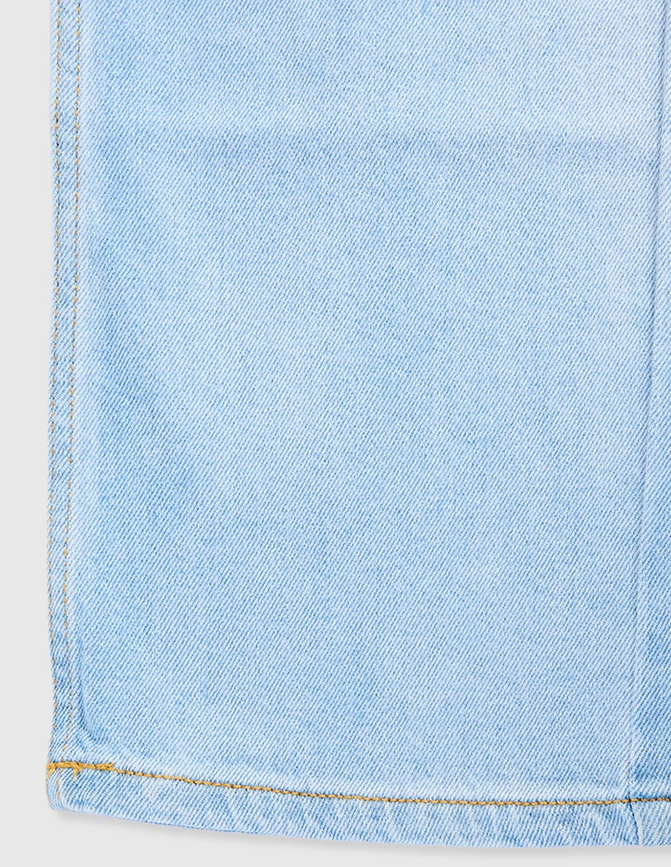 Jeans relaxed straight Levi's deslavado para niño