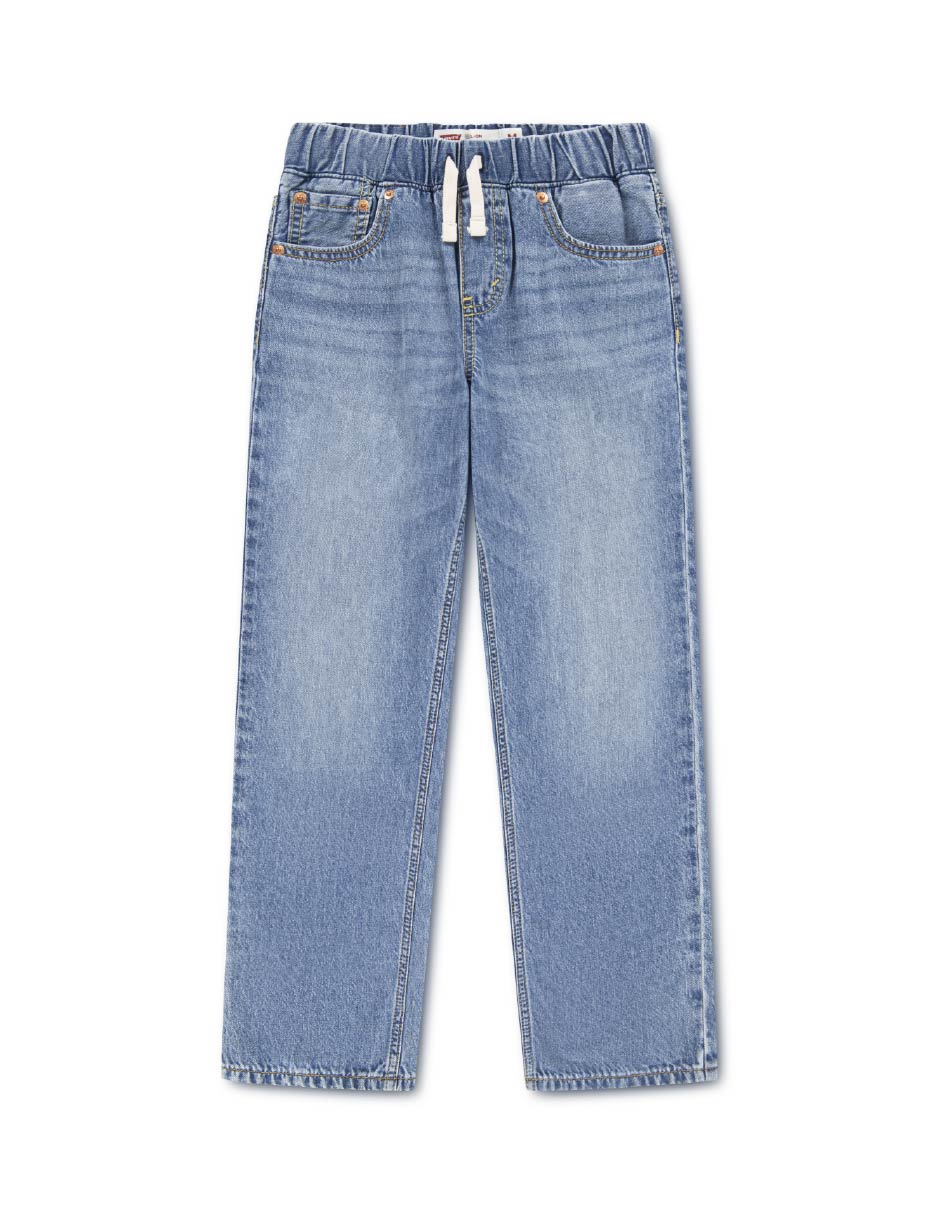 Jeans regular levi's lavado stone wash para niño