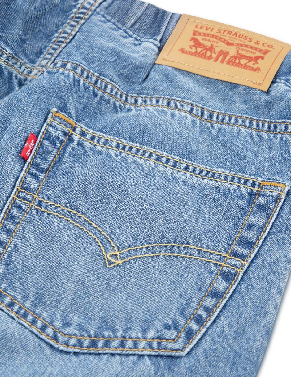 Jeans relajado lavado stone wash para niño 3