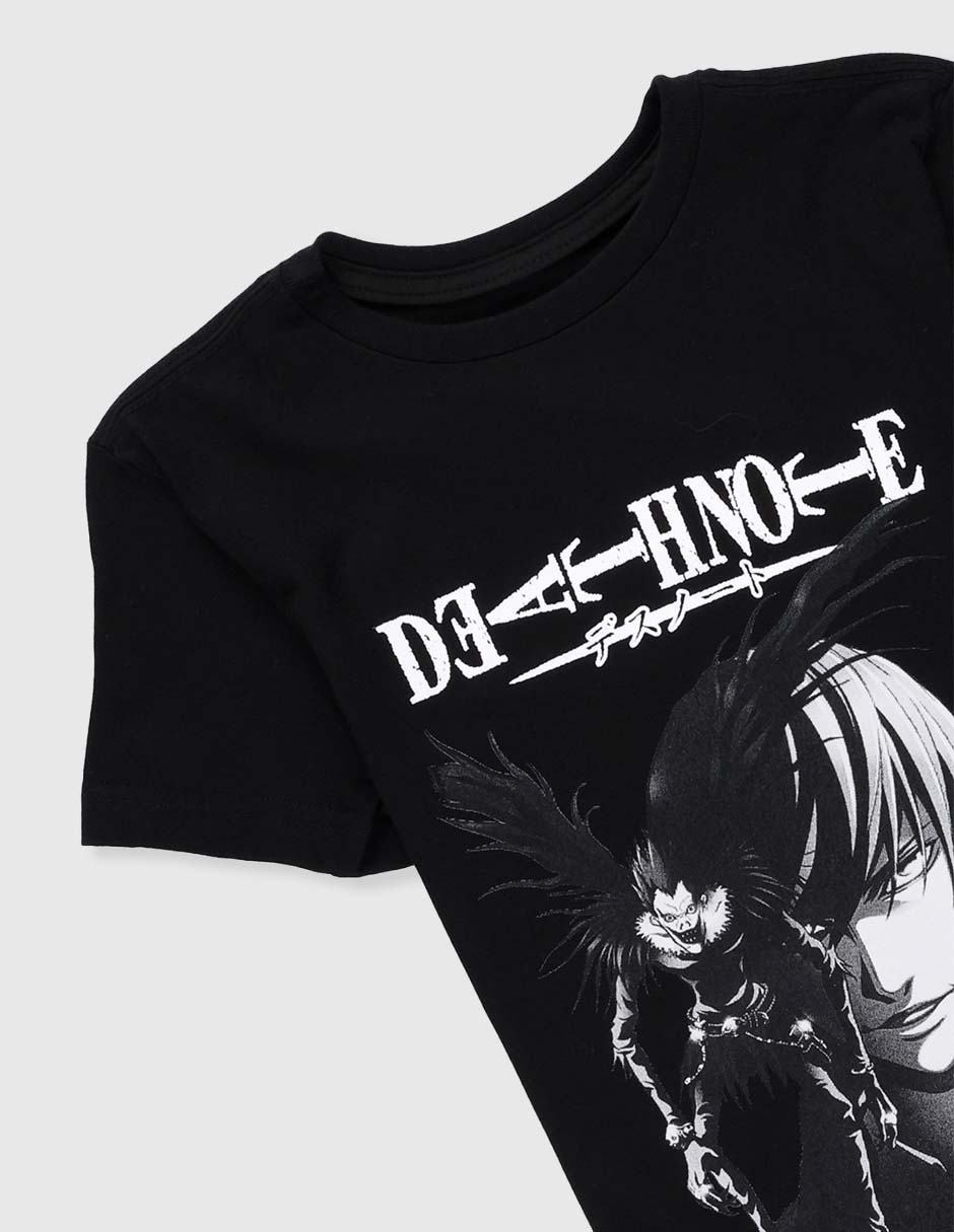 Playera Diferentes Personajes Death Note manga corta para niño 3
