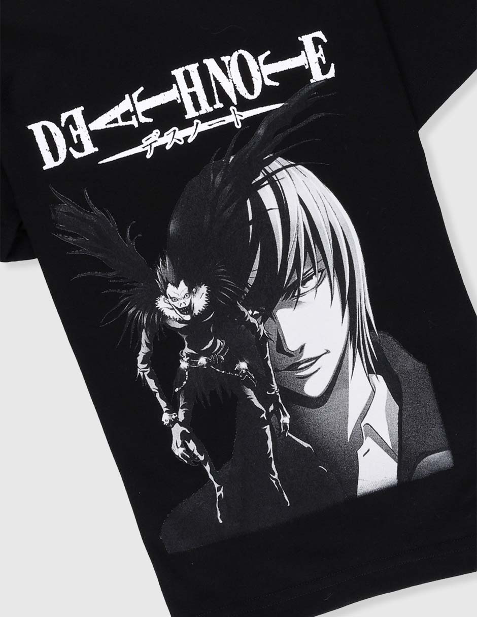 Playera Diferentes Personajes Death Note manga corta para niño 2