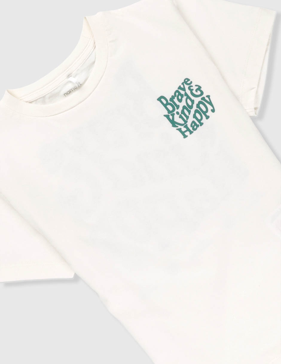 Playera name it manga corta para niño