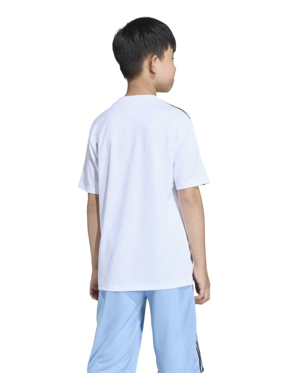 Playera loose jersey manga corta para niño 5