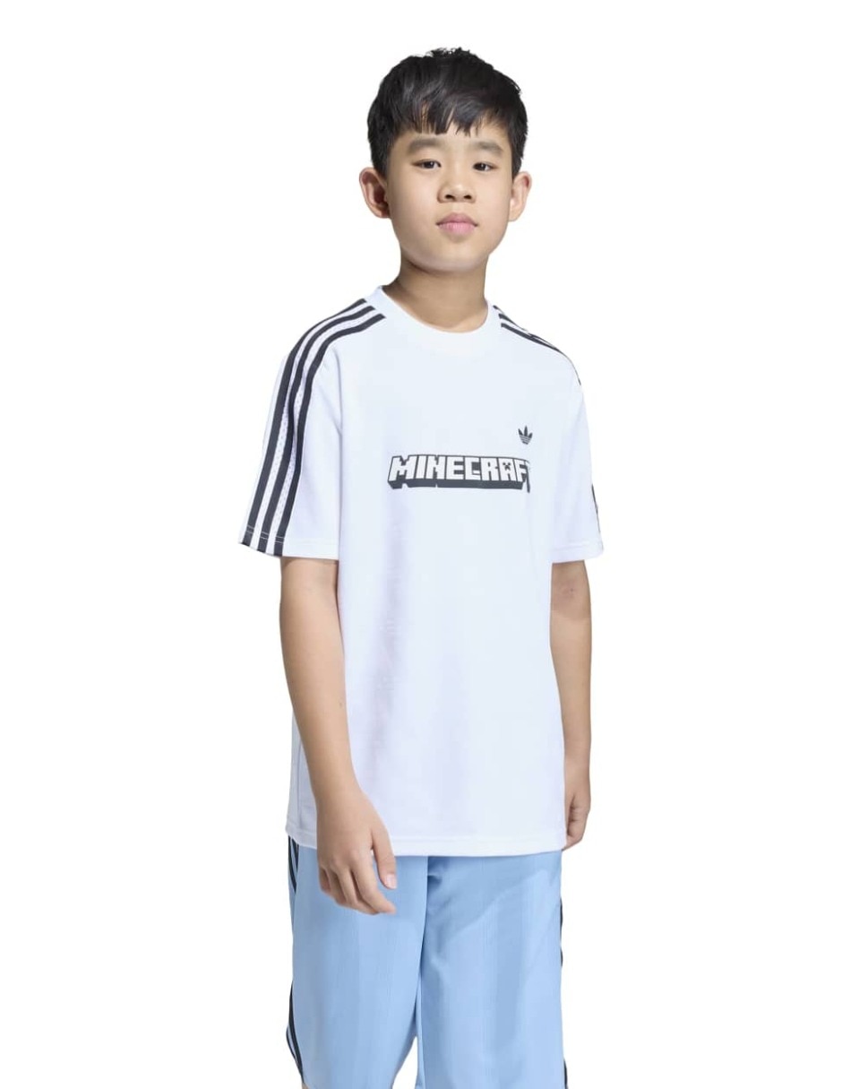 Playera loose jersey manga corta para niño Playera loose jersey manga corta para niño