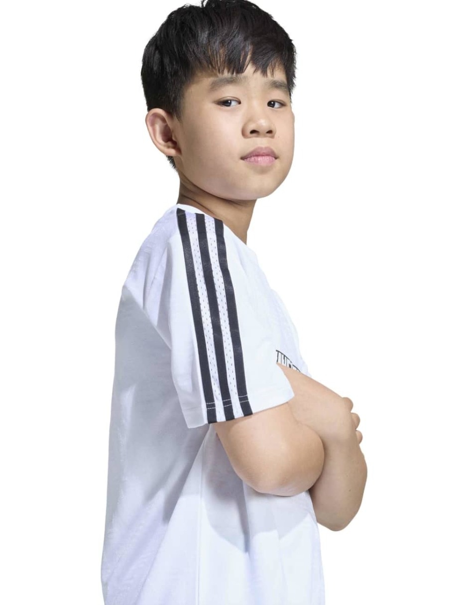 Playera Adidas Originals Loose Jersey manga corta para niño