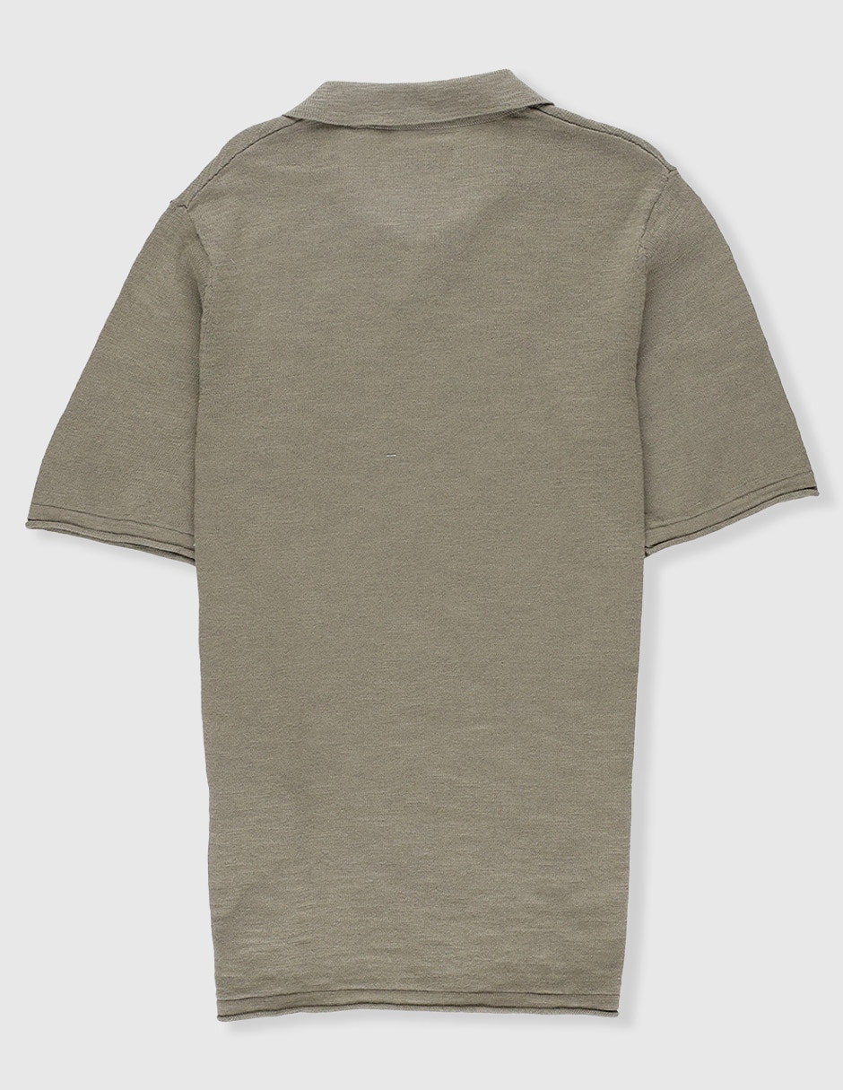 Playera tipo polo de algodón para niño 2