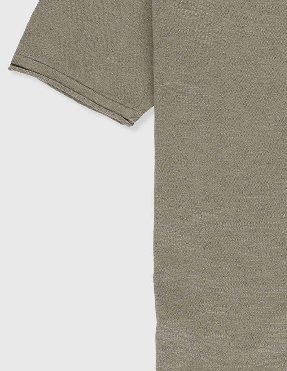 Playera tipo polo de algodón para niño 4