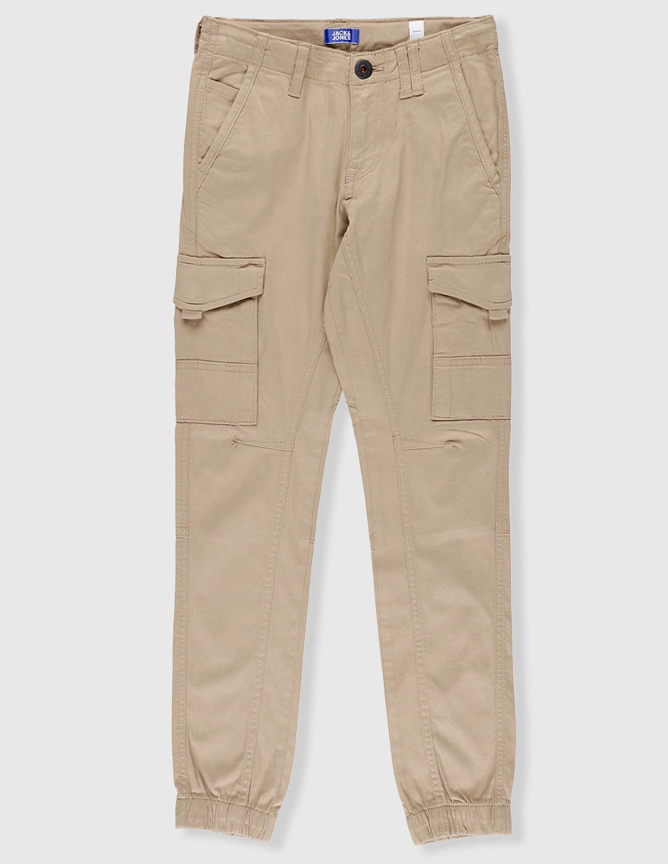 Pantalón jogger cargo jack & jones para niño