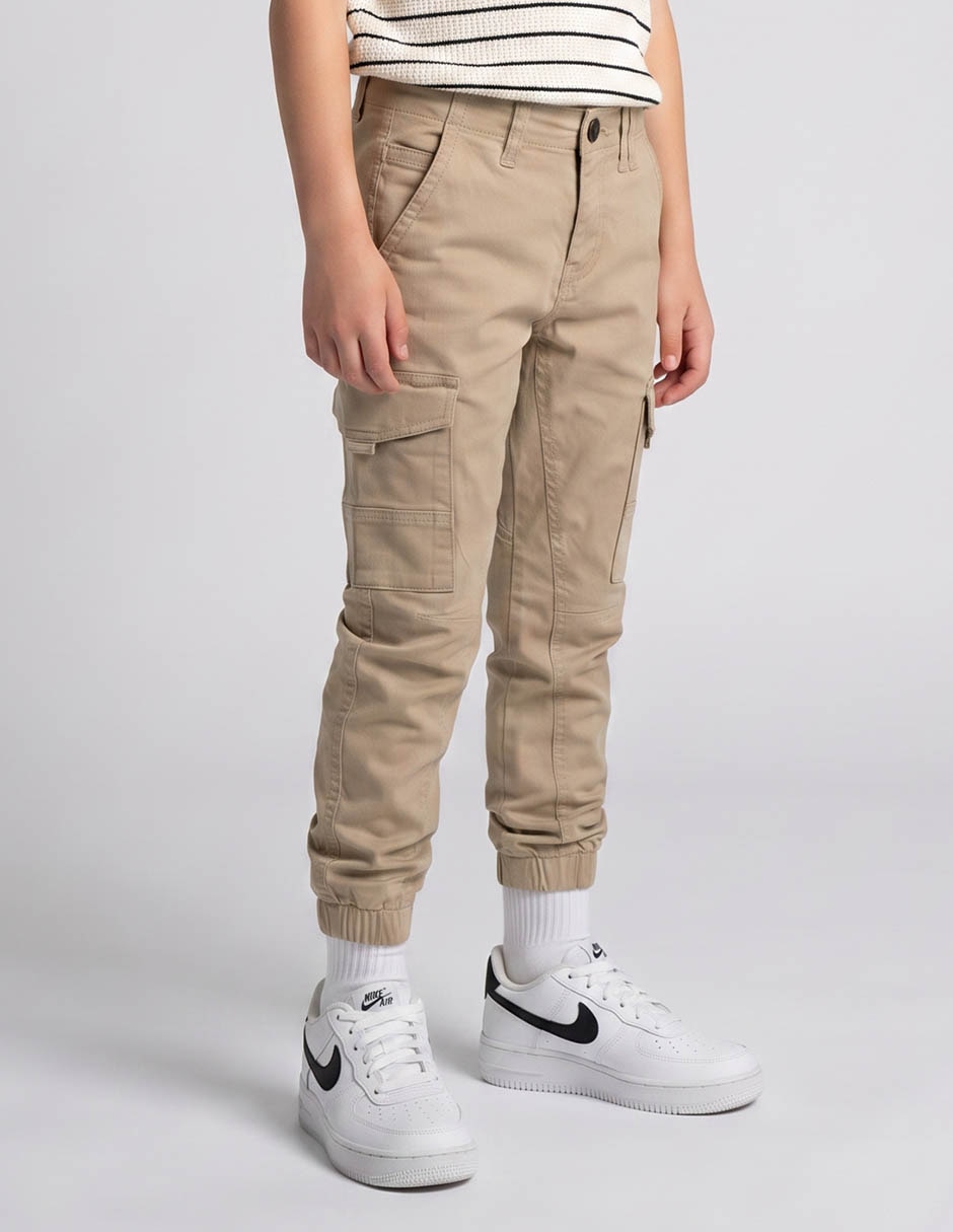 Pantalón jogger cargo para niño