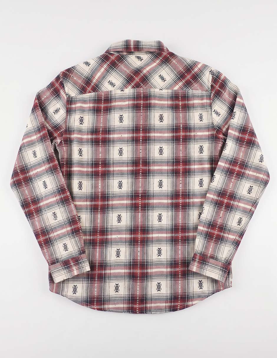 Camisa casual de algodón manga larga para niño 3