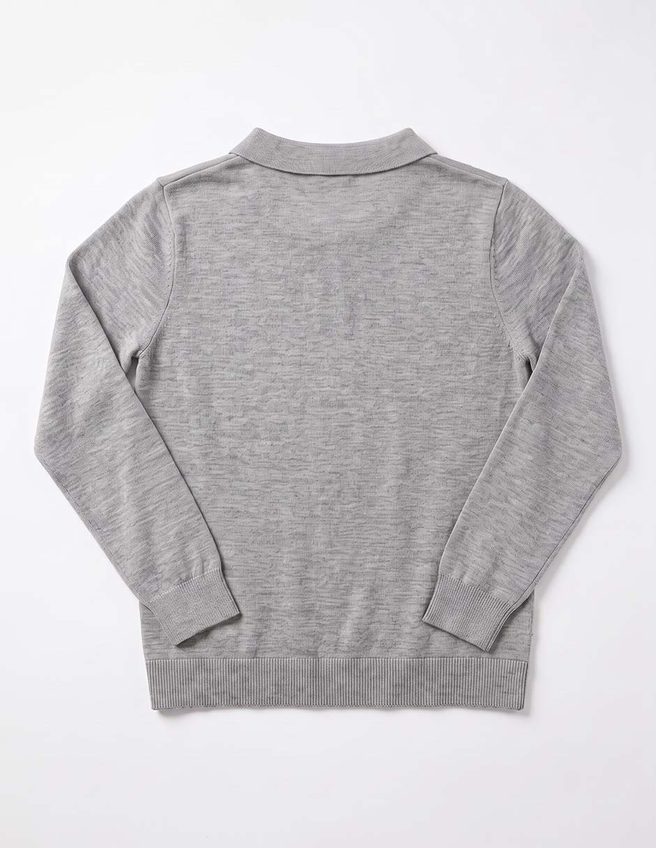 Playera tipo polo de algodón para niño 3