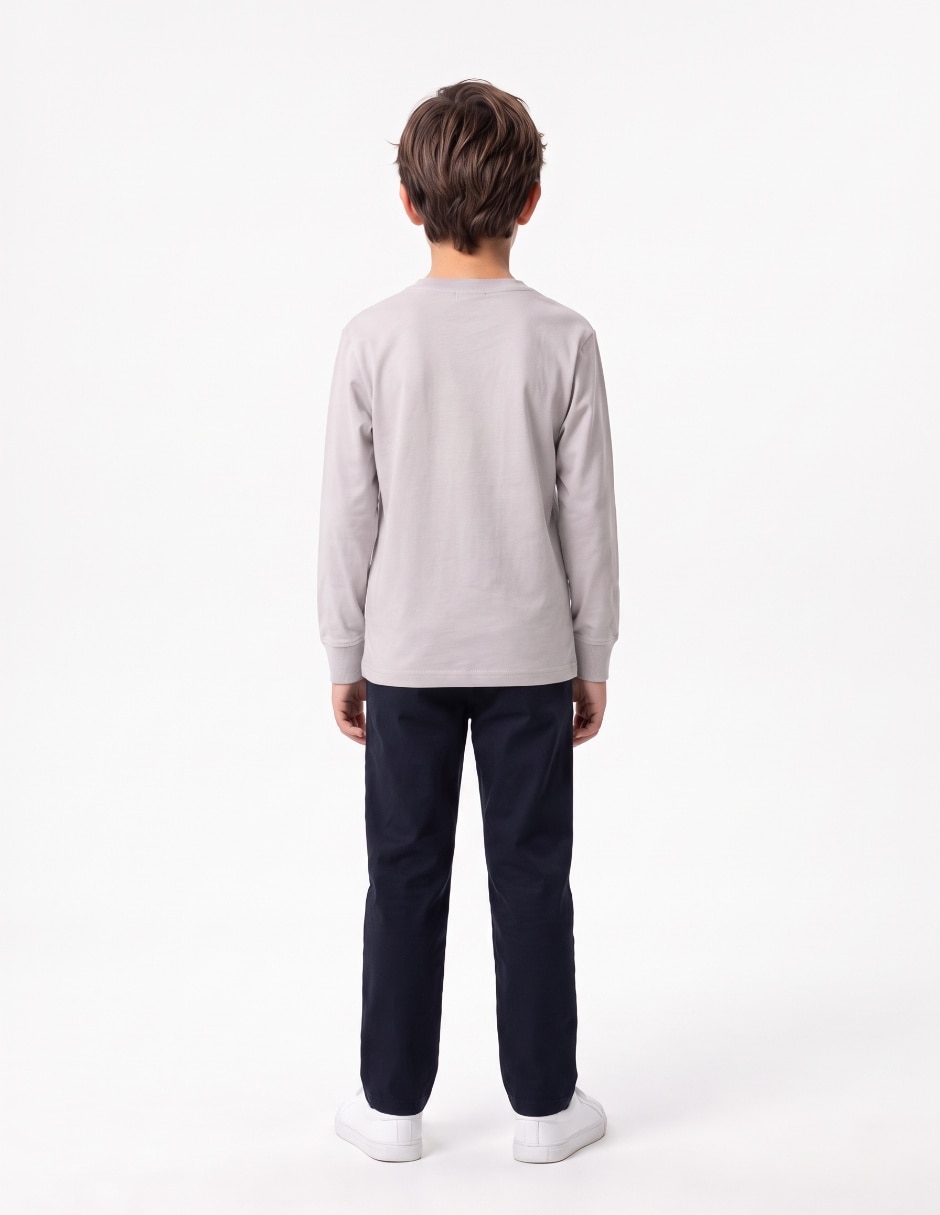 Playera That´s It manga larga para niño 5