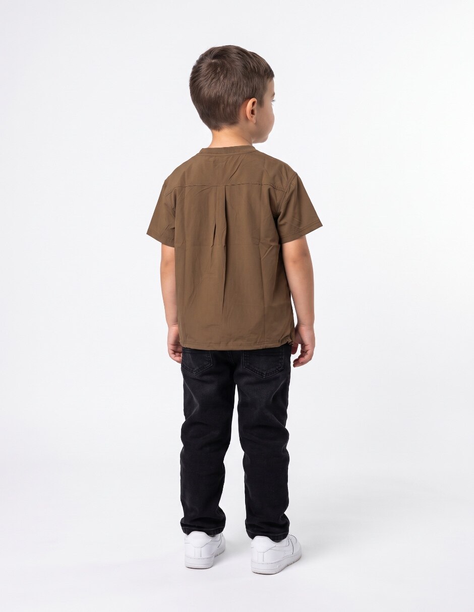 Playera manga corta para niño 2
