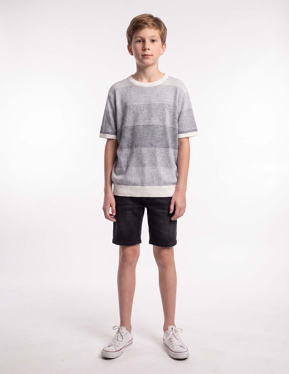 Playera manga corta para niño Playera manga corta para niño