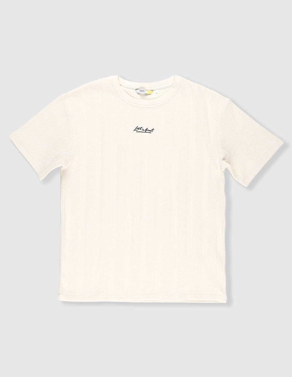 Playera manga regular para niño 2