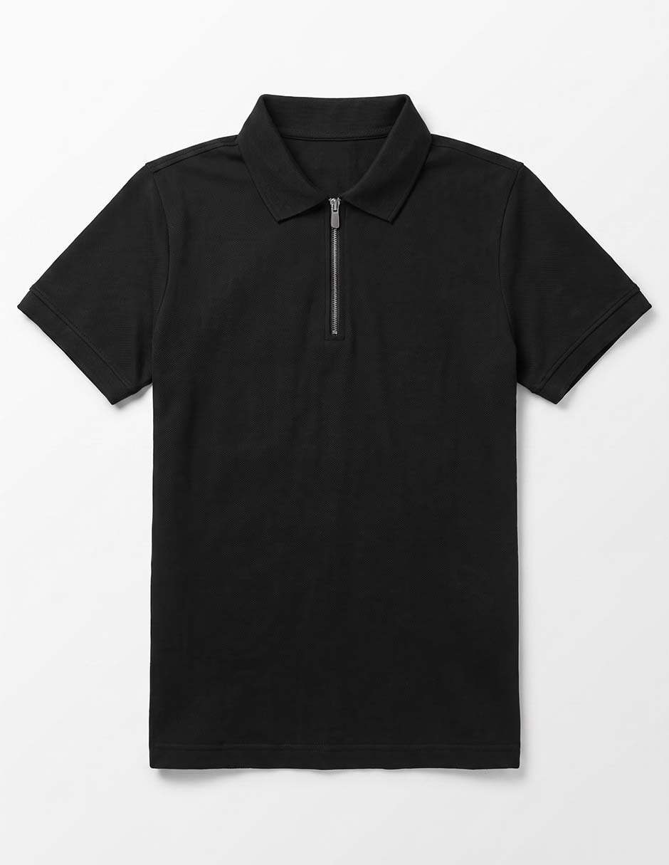 Playera tipo polo de algodón para niño 3