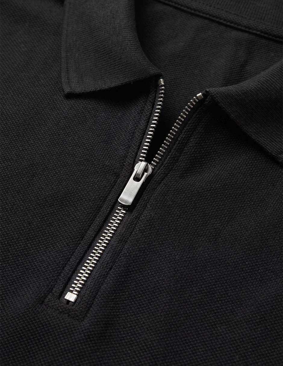 Playera tipo polo de algodón para niño 5