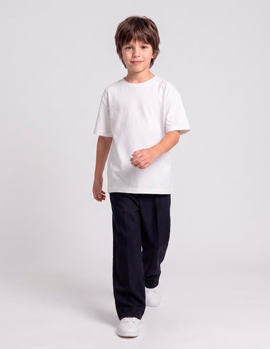 Playera manga corta para niño