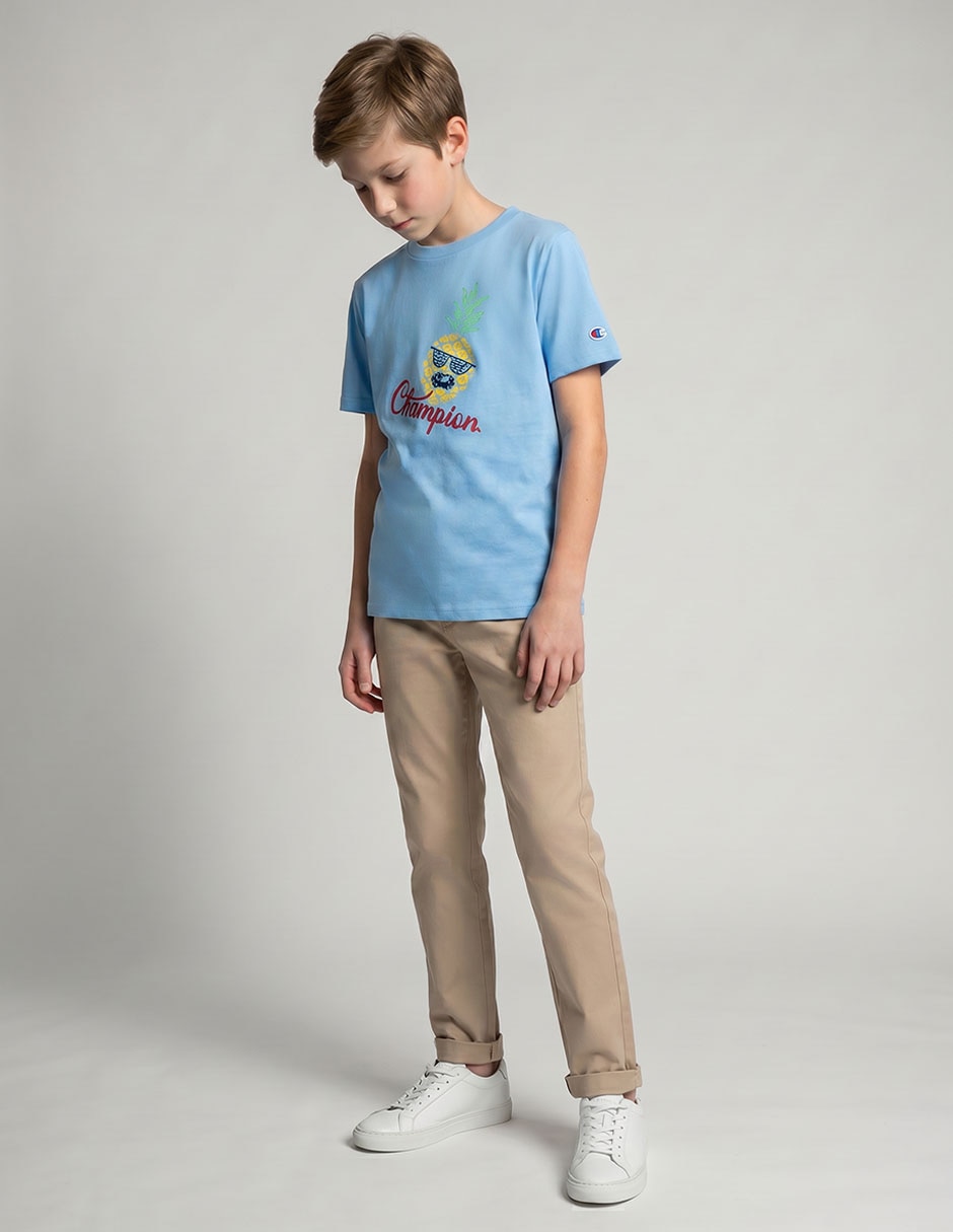 Playera manga corta para niño Playera manga corta para niño