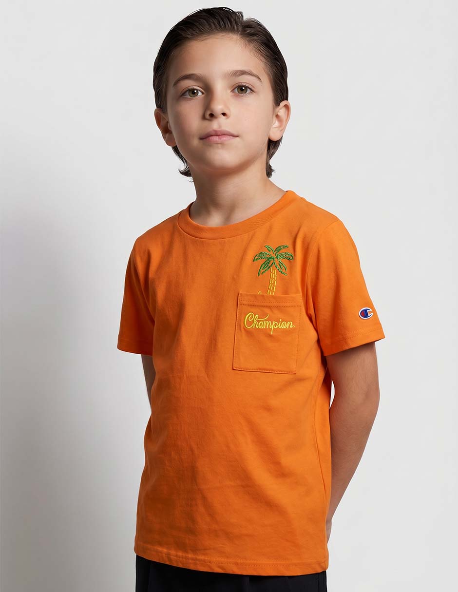 Playera manga corta para niño Playera manga corta para niño