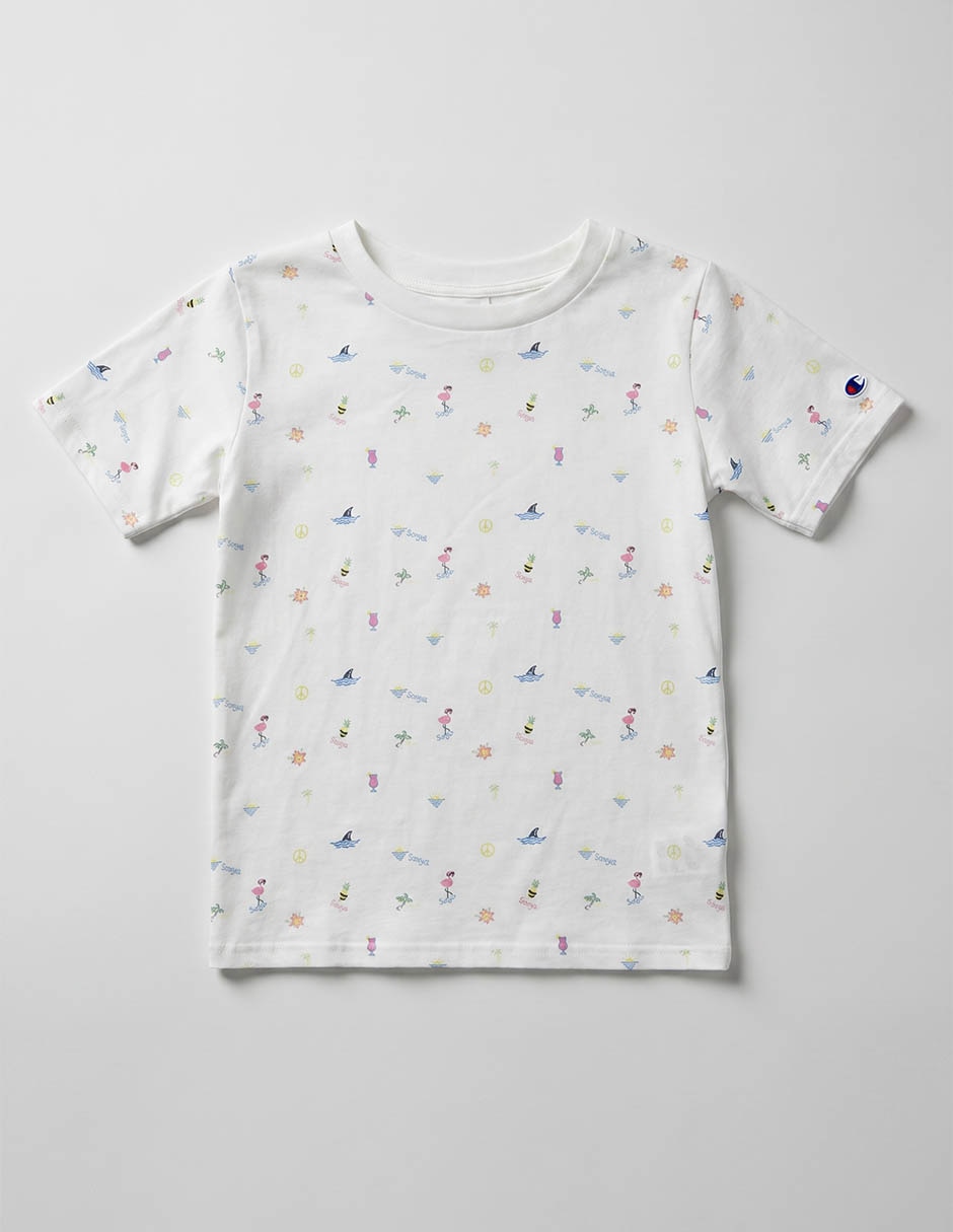 Playera Champion manga corta para niña