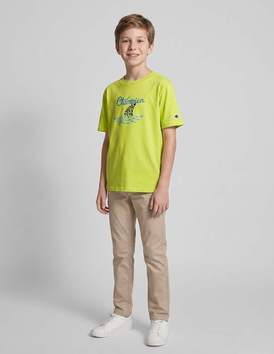 Playera manga corta para niño Playera manga corta para niño