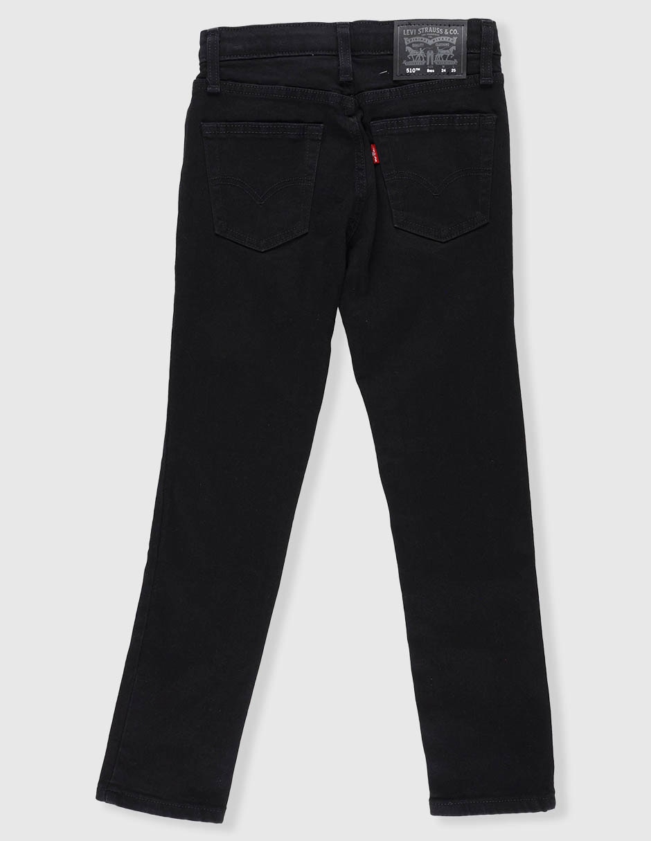Jeans skinny Levi's lavado obscuro para niño