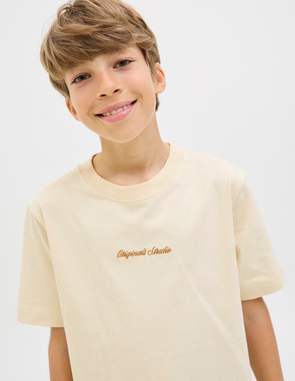 Playera Jack & Jones Lisa manga corta para niño