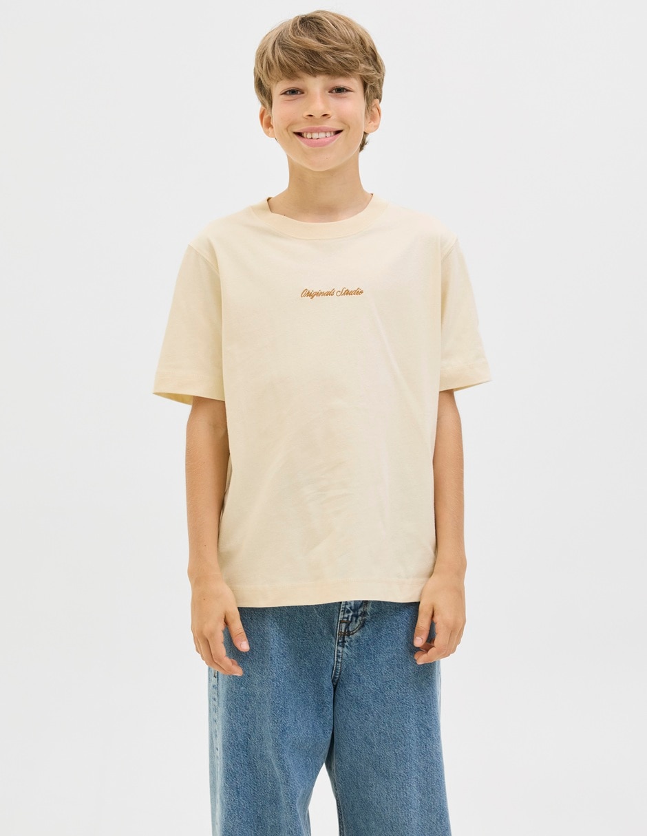 Playera manga corta para niño Playera manga corta para niño