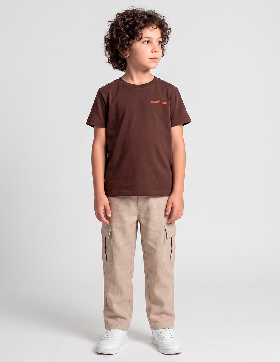 Playera manga corta para niño Playera manga corta para niño