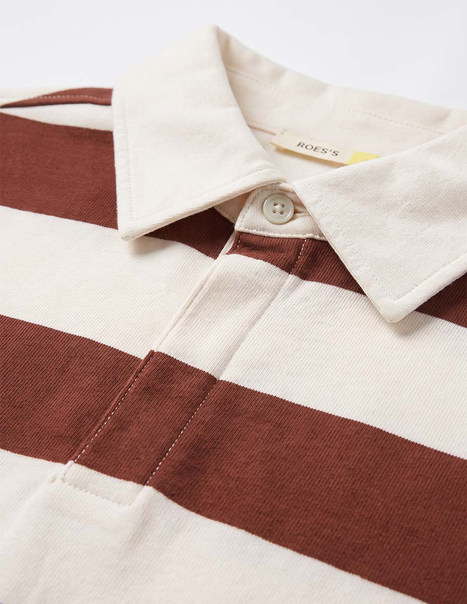 Playera tipo polo de algodón para niño 2
