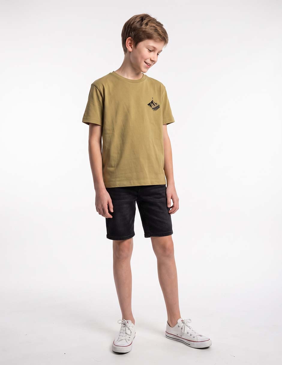 Playera manga corta para niño Playera manga corta para niño