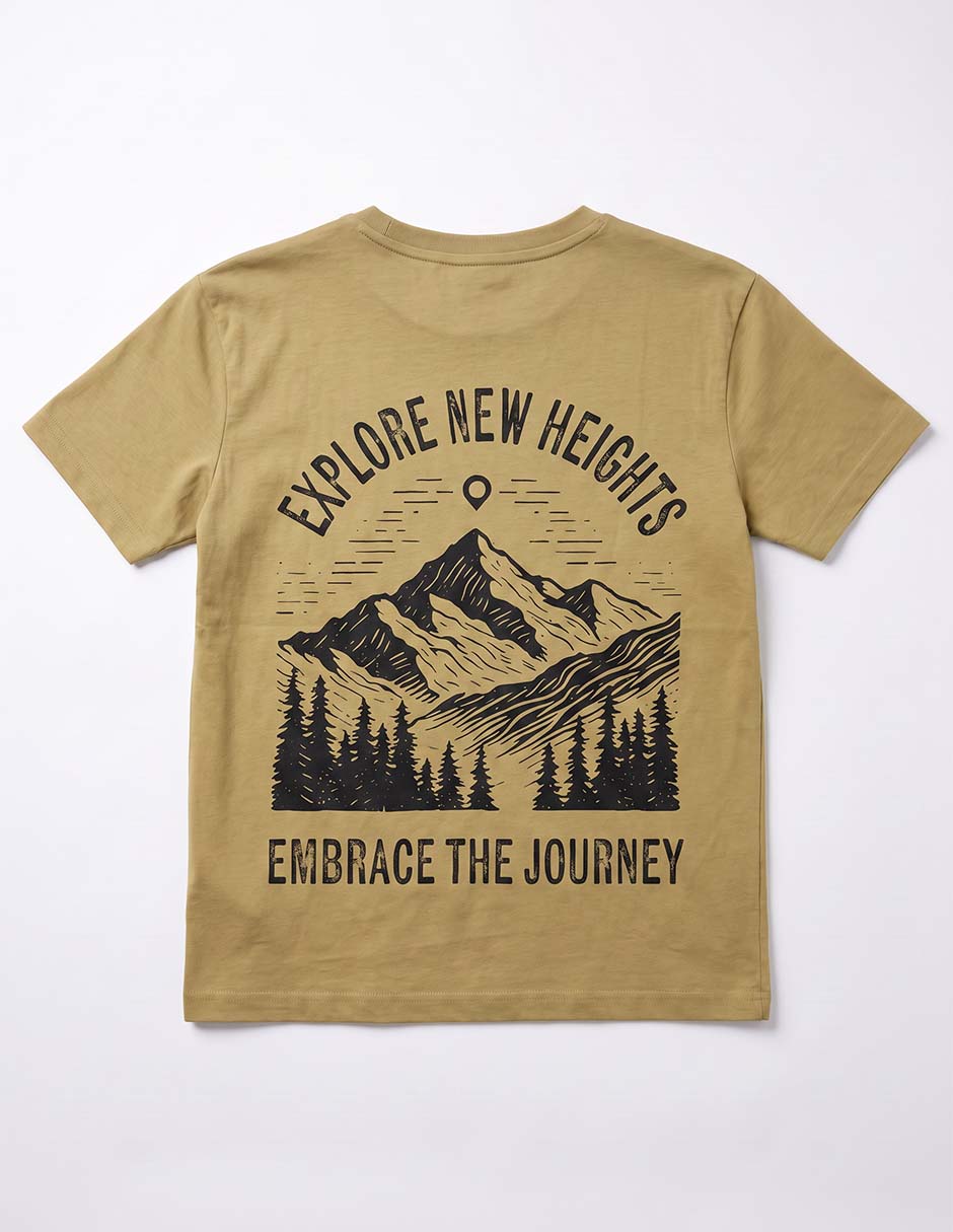 Playera manga corta para niño 3