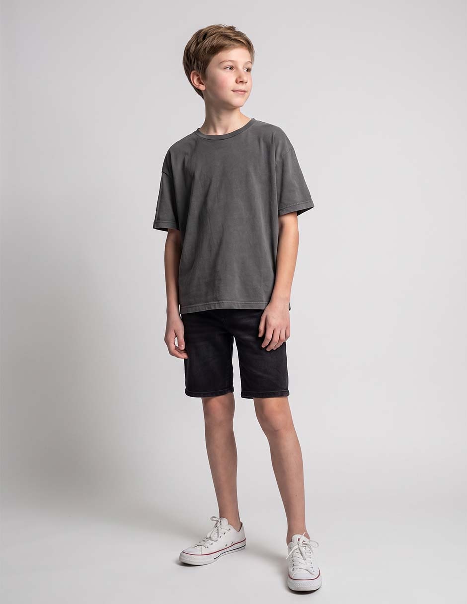Playera manga corta para niño