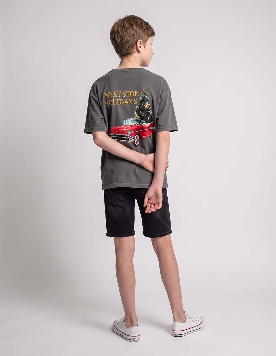 Playera manga corta para niño 2