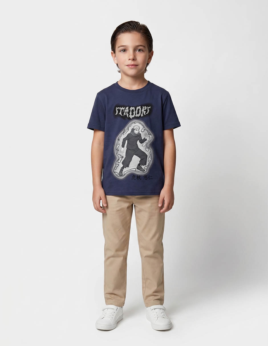 Playera Manga Corta Para Niño