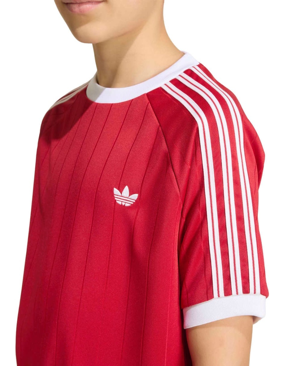 Playera adidas originals cr tee manga corta para niño