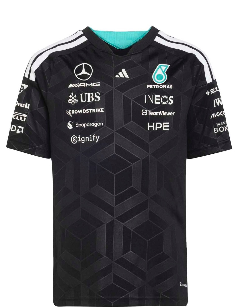 Playera Adidas Mer Dr Jsy Y manga corta para niño