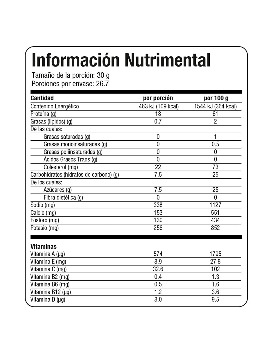Proteína sabor fresa de 800 g 3