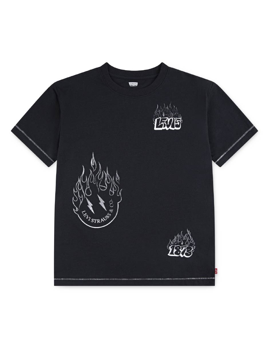 Playera manga corta para niño