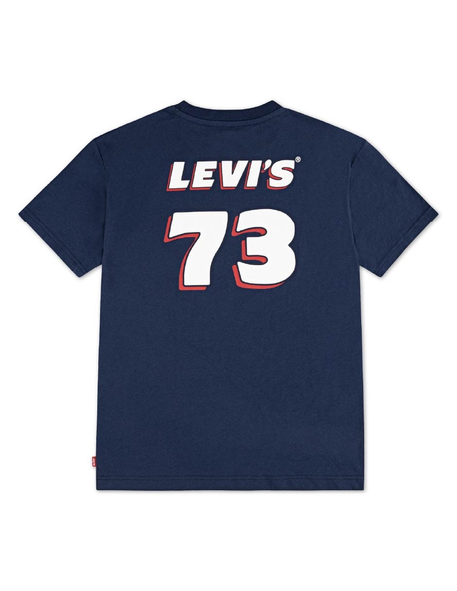 Playera levi's manga corta para niño