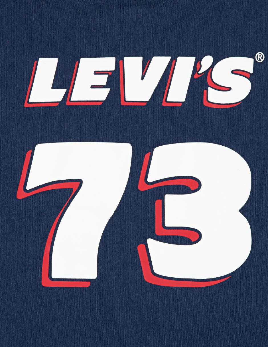 Playera levi's manga corta para niño