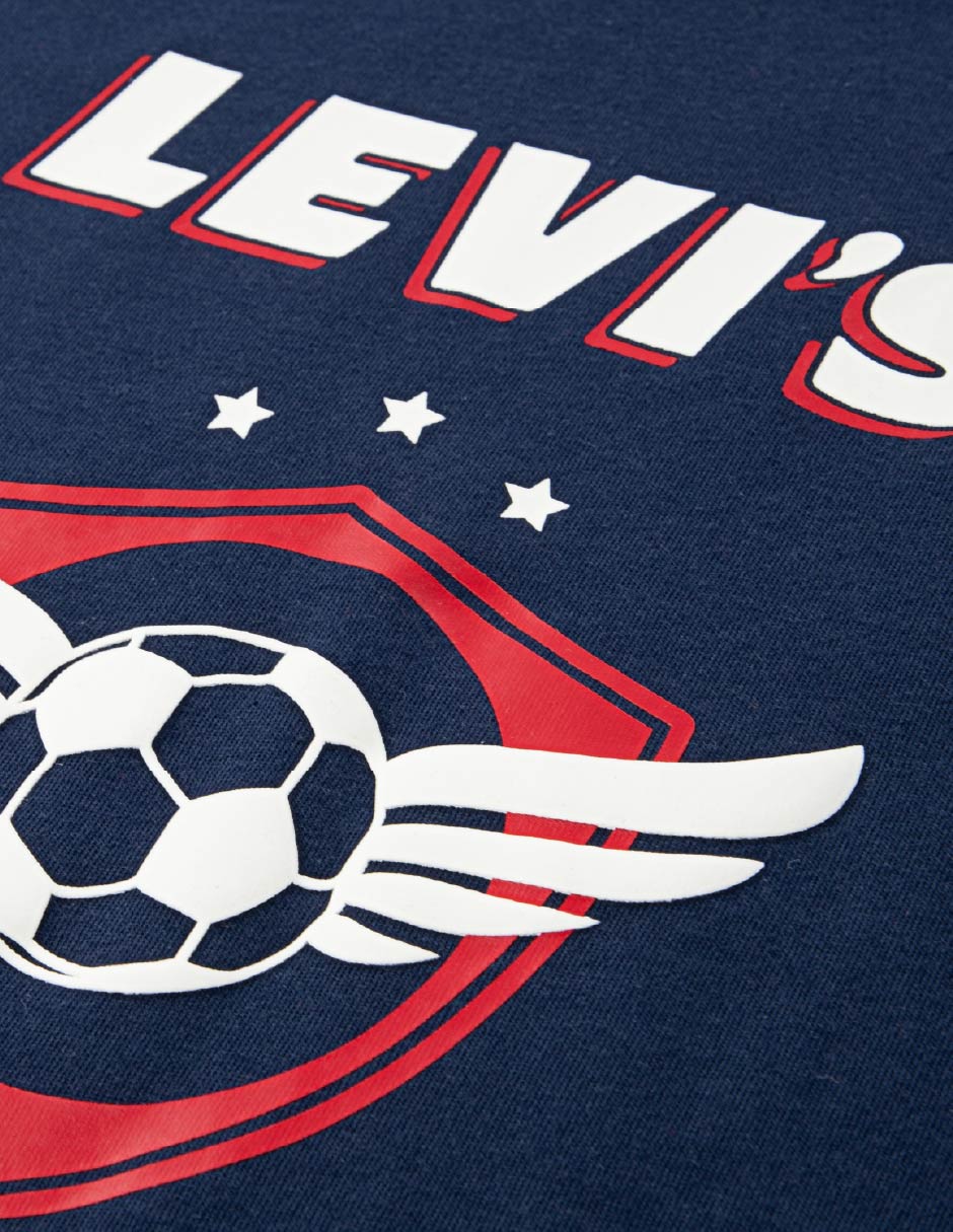 Playera levi's manga corta para niño