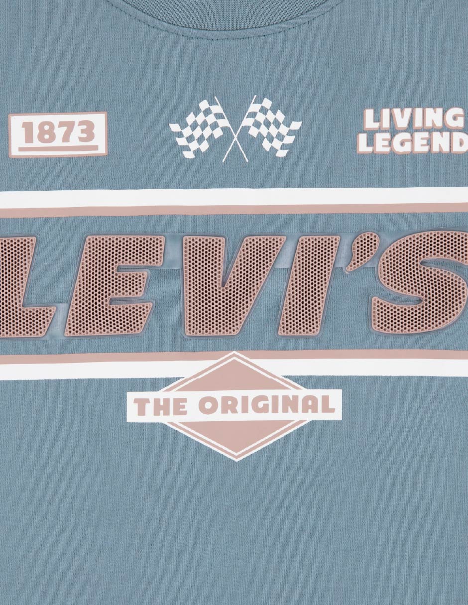 Playera levi's manga corta para niño