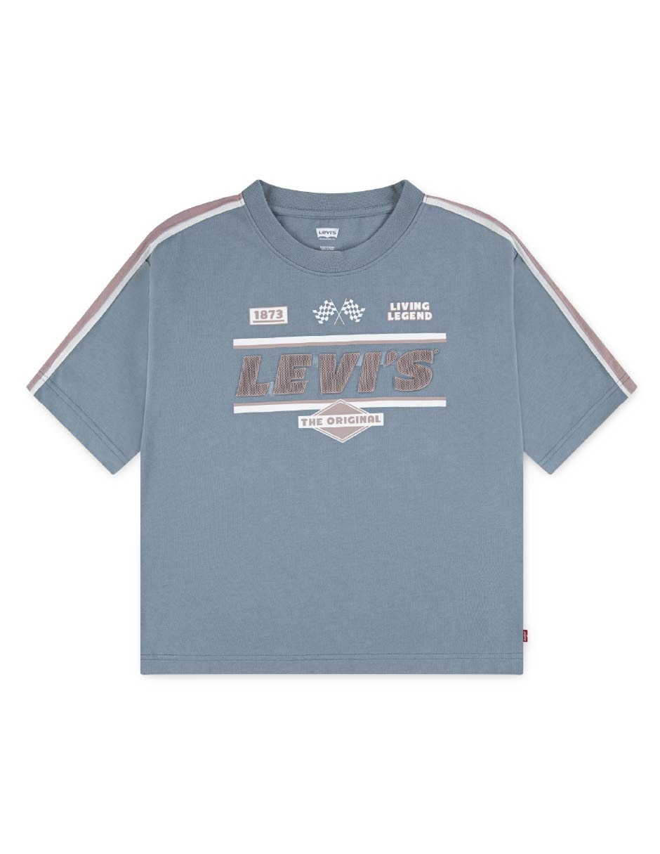 Playera manga corta para niño