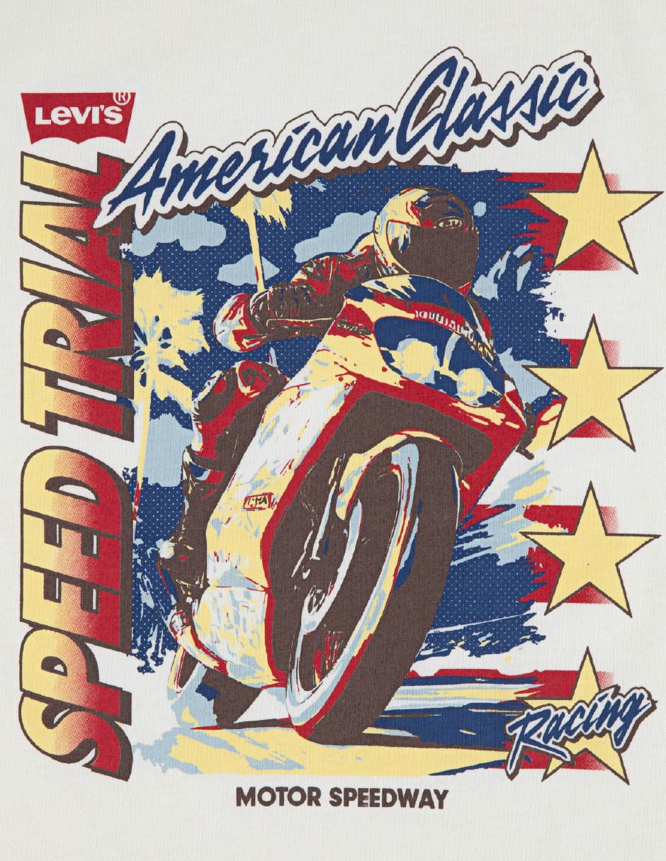 Playera levi's manga corta para niño